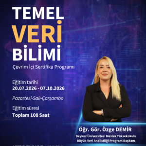 Temel Veri Bilimi Eğitimi Sertifika Programı