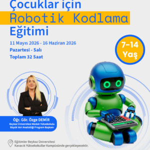 Çocuklar için "Robotik Kodlama" Eğitimi