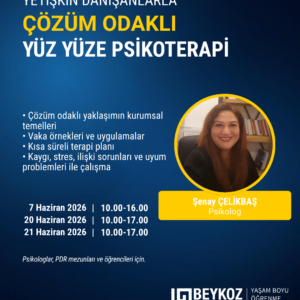 Çözüm Odaklı Kısa Süreli Psikoterapi (ÇÖKSP) Eğitimi
