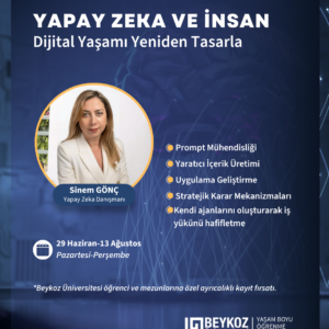 AI ile Dijital Yaşamını Yeniden Tasarla – Yapay Zeka ve İnsan Programı